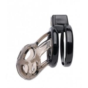 168897 1 Gladiator Size 1 Soft Cock Cage with Pussification Plug