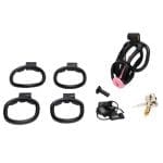 Centurion Size 2 Cock Cage with Pussification Plug