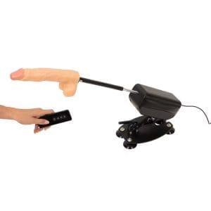 168916 1 Deluxe Sex Machine with Remote Control and Accessories